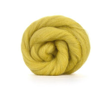 Shetland Dyed Wool Top Corn ~ 4 Oz Fiber